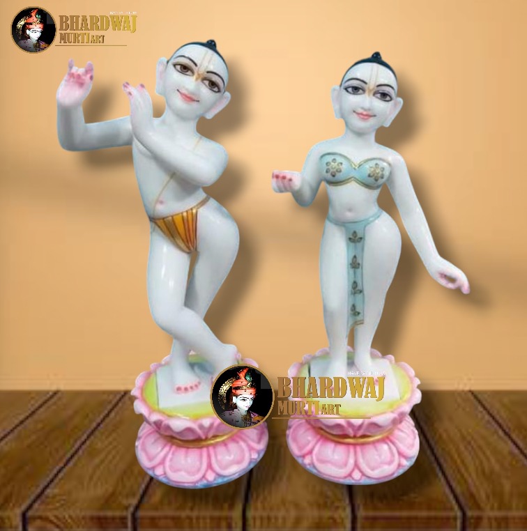 Marble radha krishna skone