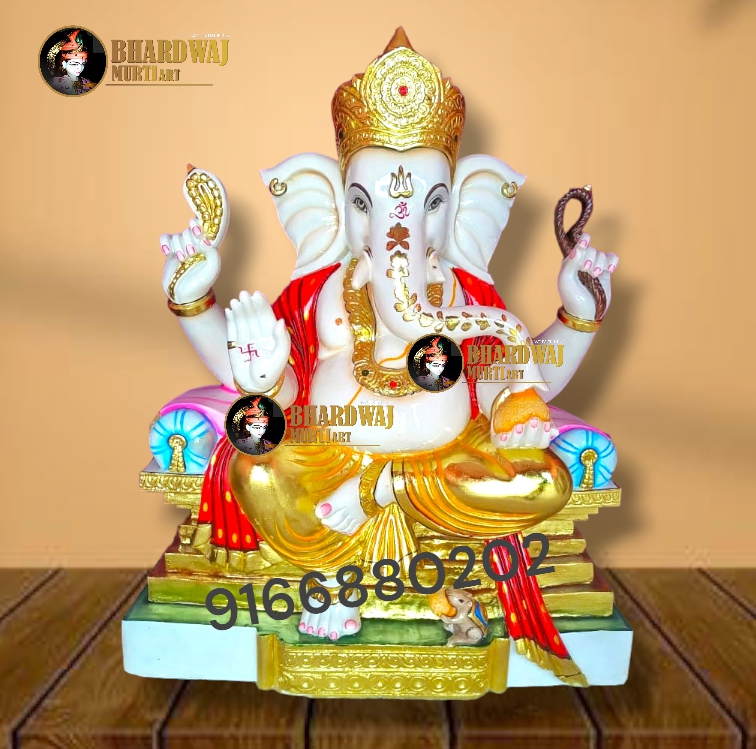 Marble ganesh ji