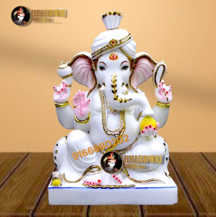 Marble ganesh ji